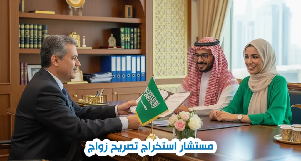 مستشار استخراج تصريح زواج