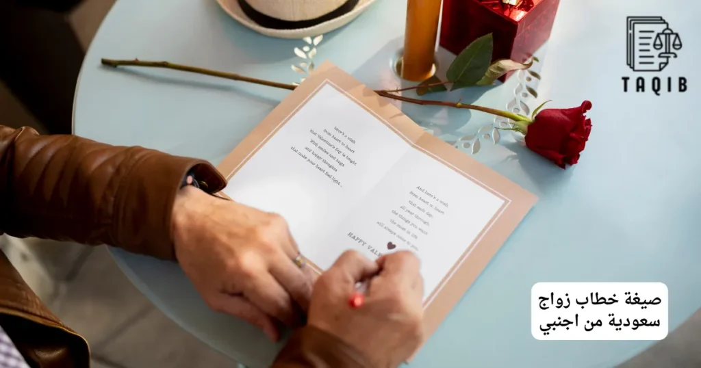 صيغة خطاب زواج سعودية من اجنبي