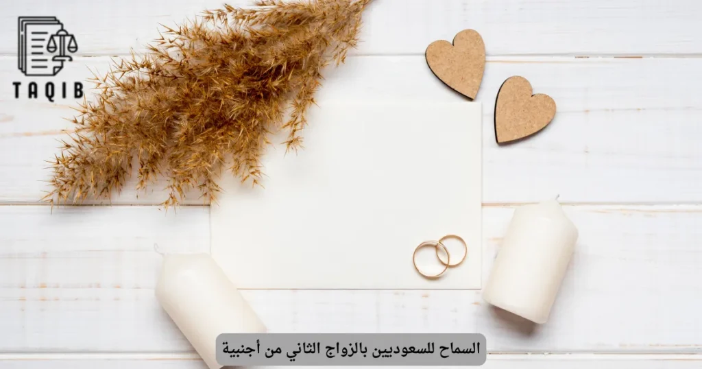 السماح للسعوديين بالزواج الثاني من أجنبية